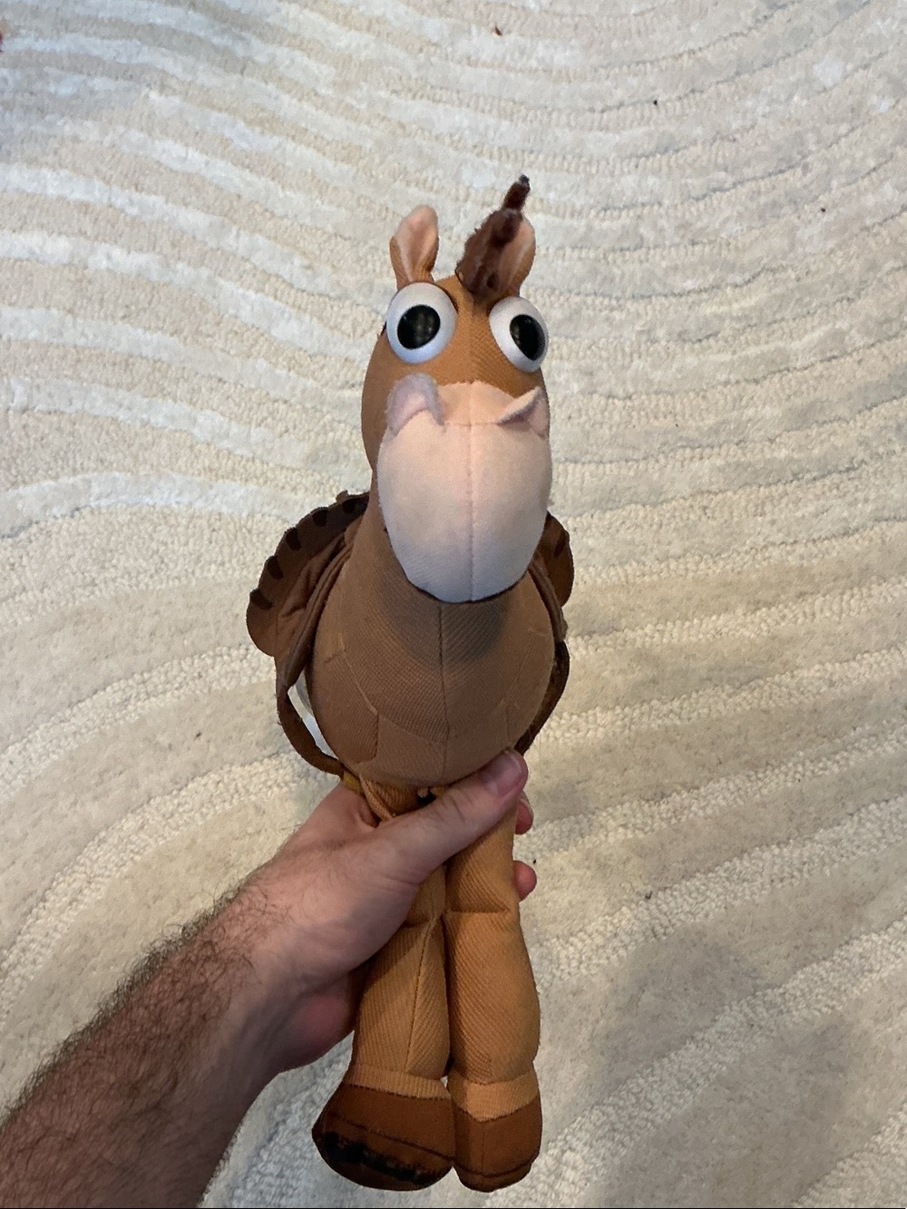 Brown Bullseye Horse Plush - Picture 3 of 3